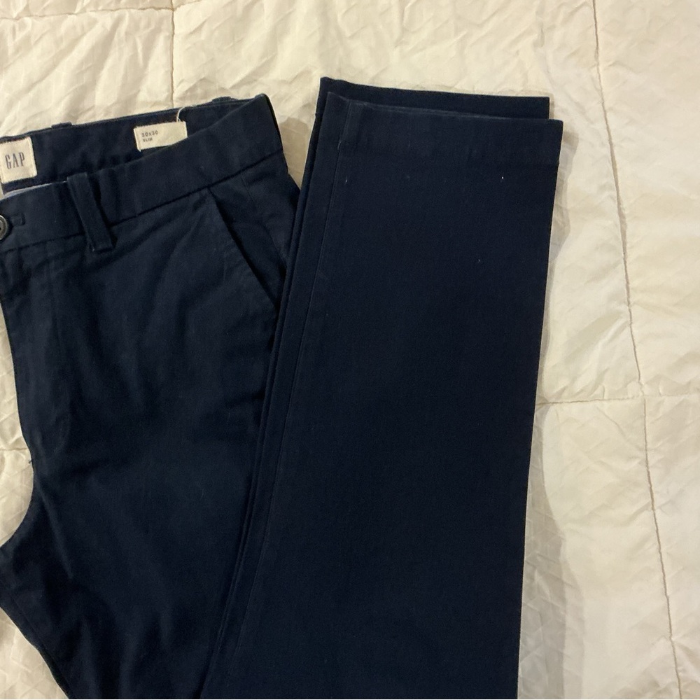 GAP Dark Navy Chino Pants